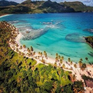 Playa Rincón (Rincon Beach), Playa Fronton + Playa Madame Beach, Samaná - Dominican Republic.